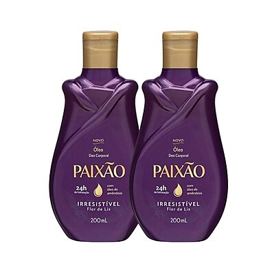 Óleo Corporal Paixão Irresistível Flor de Lis – Hidratação 24h