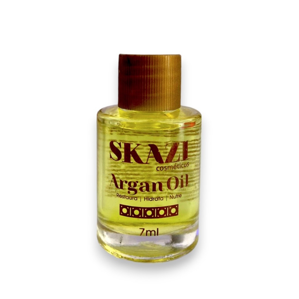 Óleo de Argan 7ml Skazi: Restaure e Hidrate Seus Cabelos