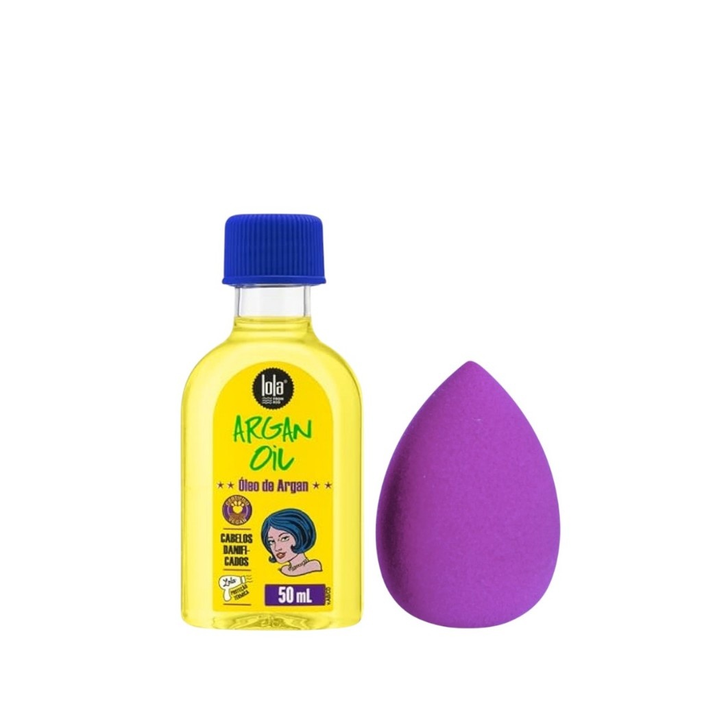 Óleo de Argan Lola Cosmetics 50ml: Hidratação e Brilho Intensos