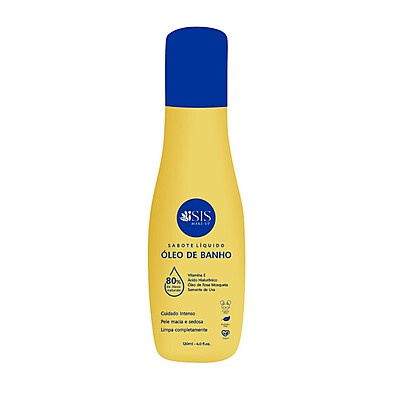 Óleo de Banho SIS: Limpeza e Hidratação Intensa