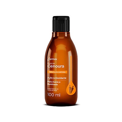 Óleo de Cenoura Farmax: Hidratação Poderosa!