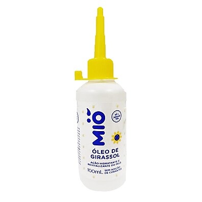 Óleo de Girassol Mió Almotolia 100ml – Hidratação Pura