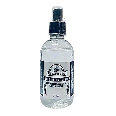 Óleo de Magnésio Spray 250ml – Alívio Rápido e Hidratação Intensa