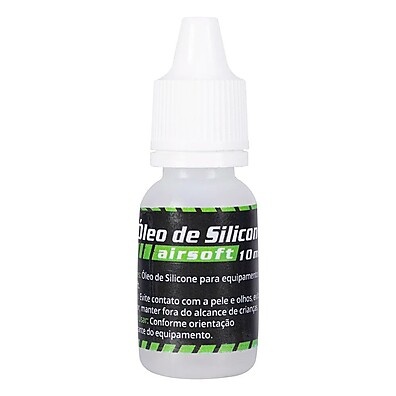Óleo de Silicone Airsoft 10ml Leão: Proteja Seu Equipamento!