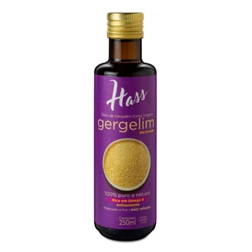 Óleo de Gergelim Extra Virgem 250mL - Hass