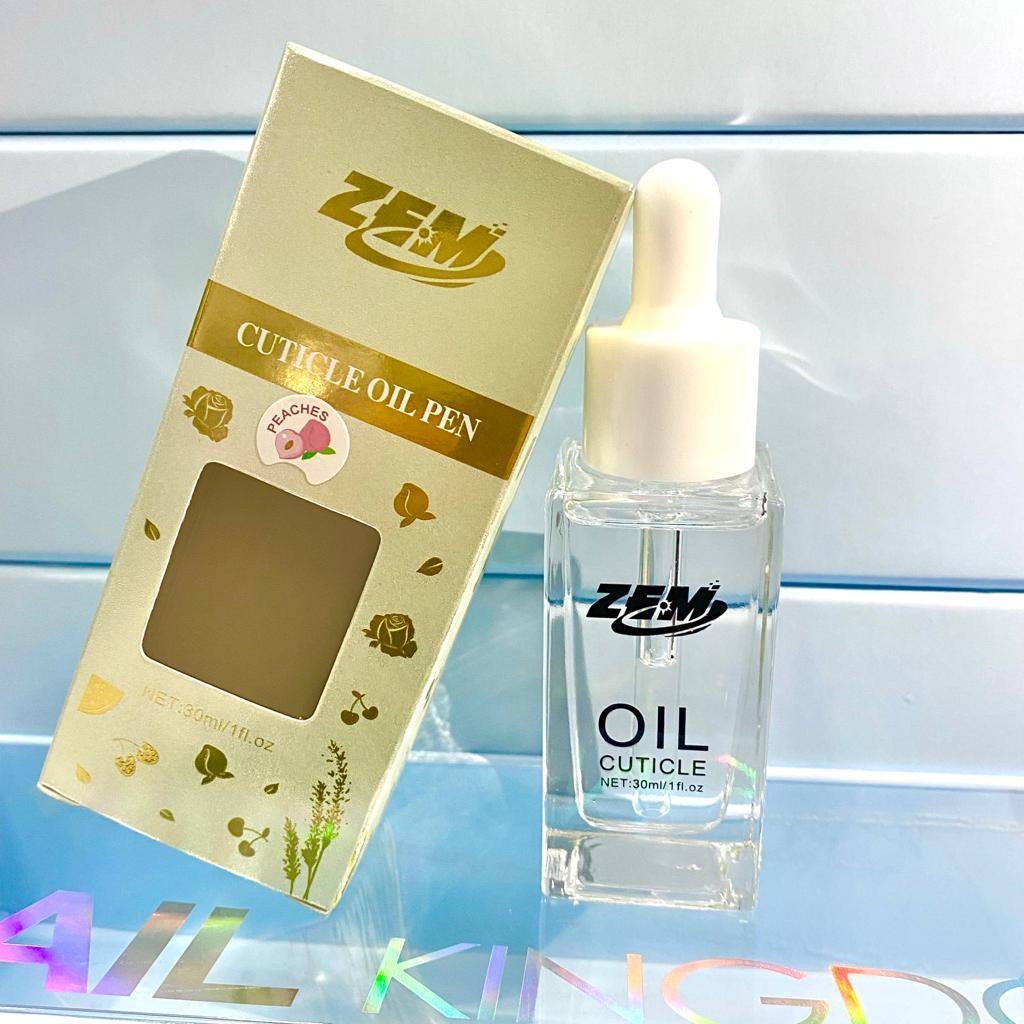 Óleo Hidratante de Cutícula 30ml Aromatizado Zem – Fragrância Maravilhosa para Unhas Perfeitas