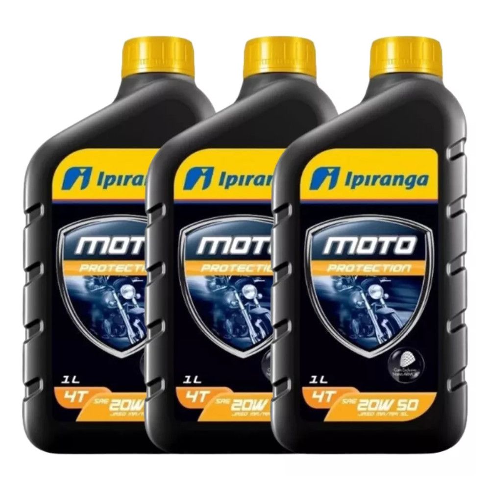 Óleo Ipiranga 4T 20W50: Proteção Total para sua Moto