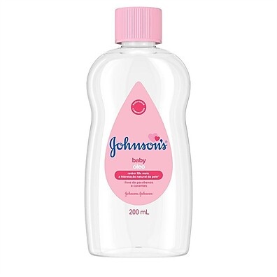 Óleo Johnson's Puro 200mL: Hidratação Profunda para Bebês