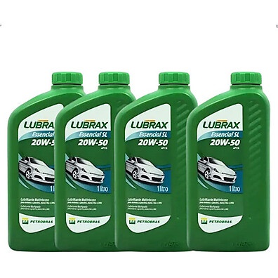 Óleo Lubrax 20W50 API SL: Proteção Total para seu Motor