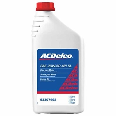 Óleo Mineral ACDelco 20W50 API SL – Proteção Real para seu Motor