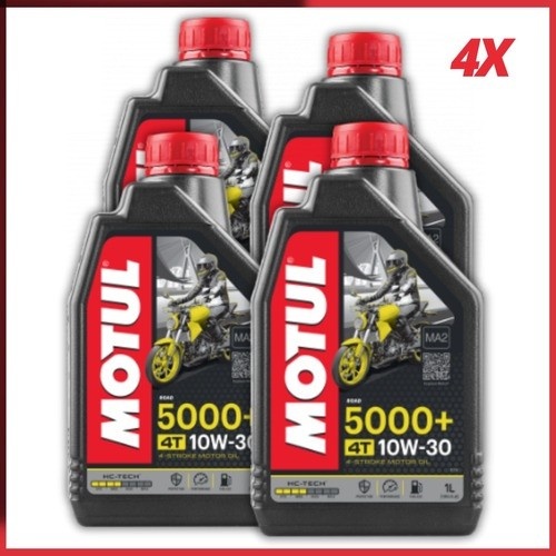 Óleo Motul 5000+ 10W30: Proteção Total para sua Moto