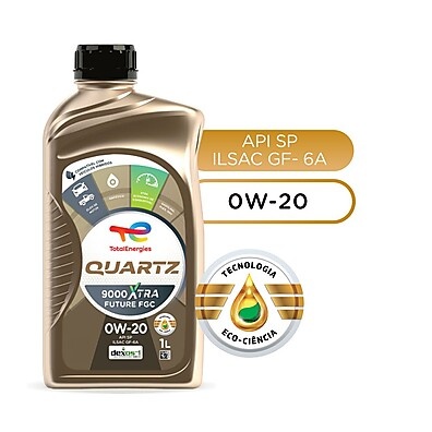 Óleo Total Quartz 9000 Xtra Future 0W-20: Proteção Total