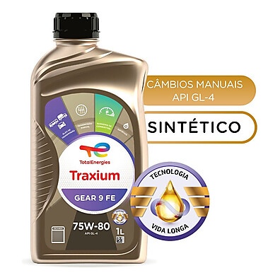 Óleo Total Traxium Gear 9 FE 75w80: Economia e Proteção