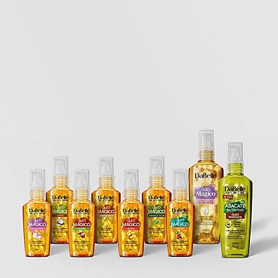 Óleos Mágicos DaBelle: Kit Completo para Cabelos Incríveis