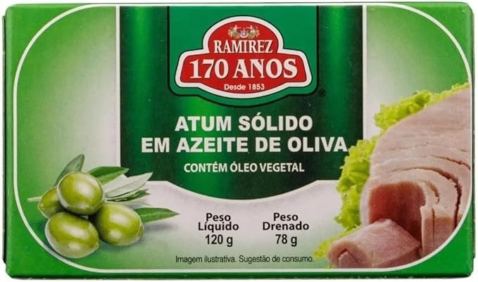 Atum Ramirez em Azeite de Oliva 120g - Produto de Portugal