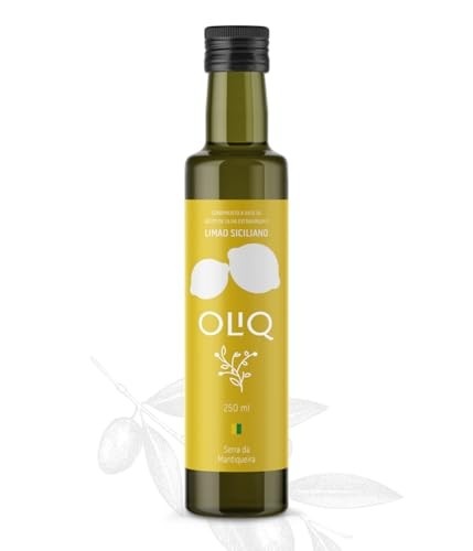 Azeite de Oliva Extravirgem Oliq com limão siciliano 250 mL
