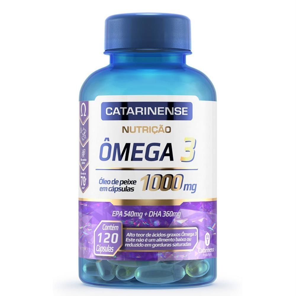 Ômega 3 1000mg: Saúde do Coração e Imunidade