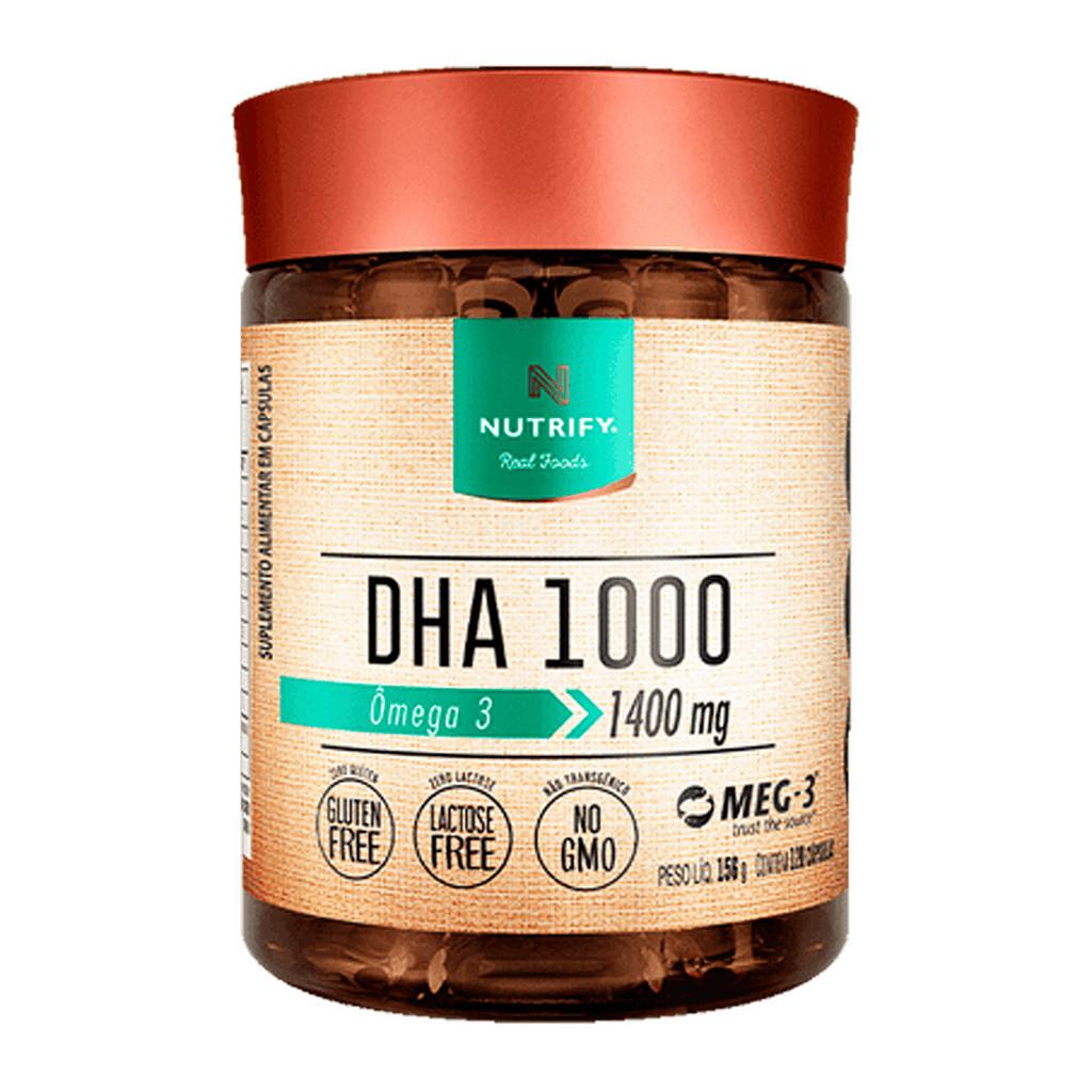 Ômega 3 DHA 1000 Nutrify: Saúde do Cérebro e Coração