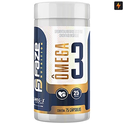 Ômega 3 Faze Nutrition: Saúde e Performance em Cápsulas