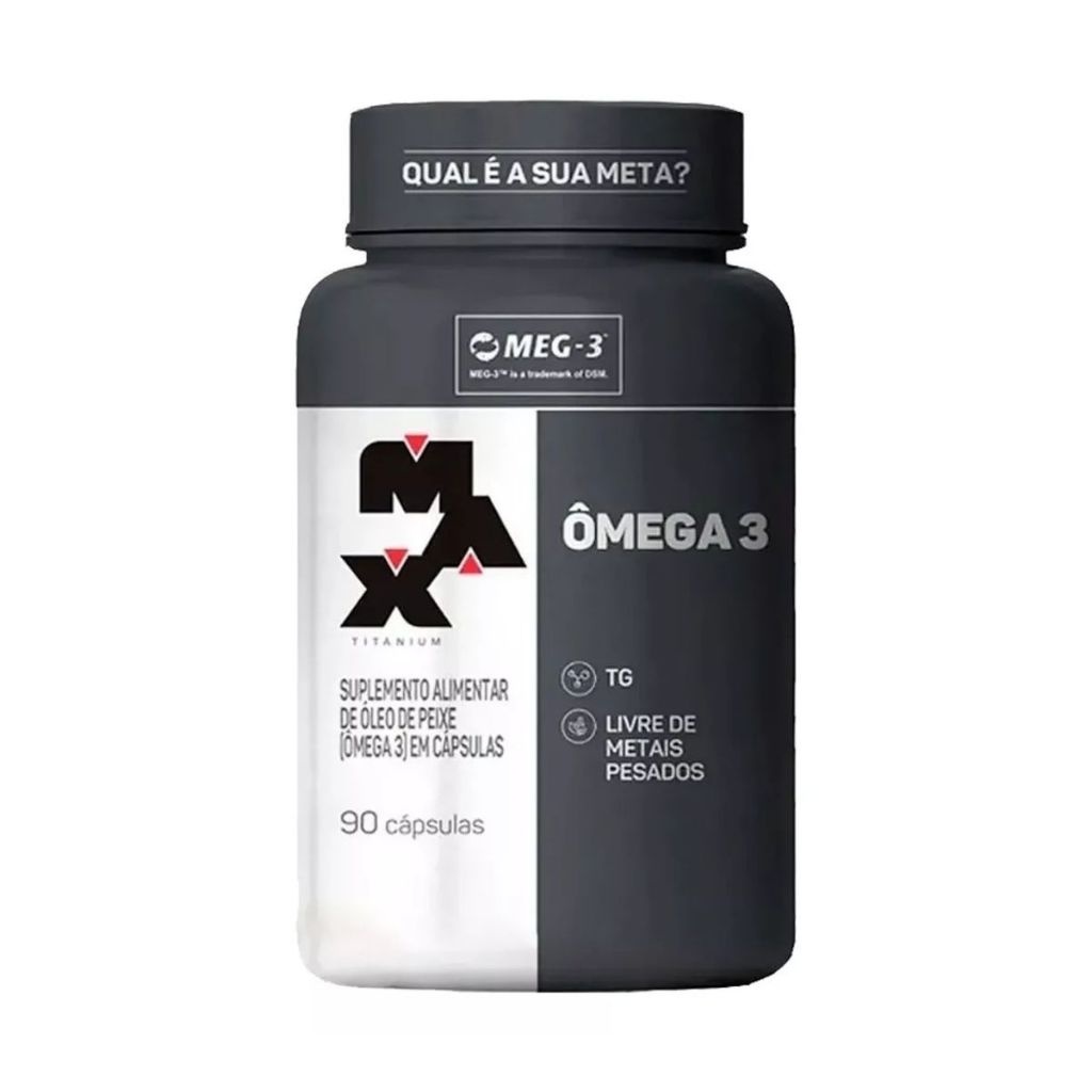 Ômega 3 Max Titanium: Saúde do Coração e Cérebro