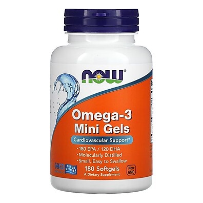 Ômega-3 Mini Gels Now Foods: Saúde Real em Cada Cápsula