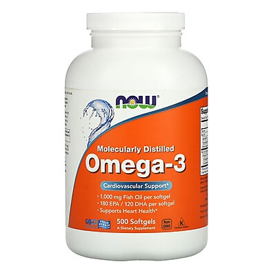 Ômega-3 Now Foods: Pureza e Saúde em 500 Softgels
