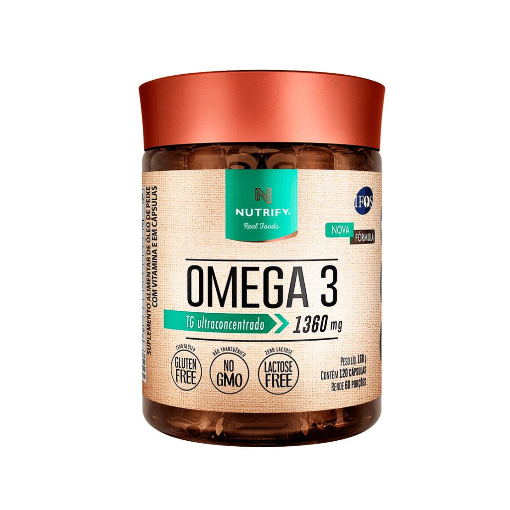 Ômega 3 Nutrify: Saúde do Coração e Cérebro