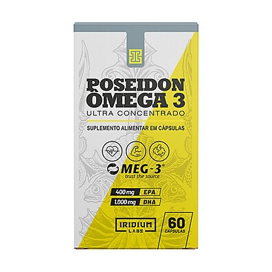 Ômega 3 Poseidon: Ultra Concentrado para Sua Saúde