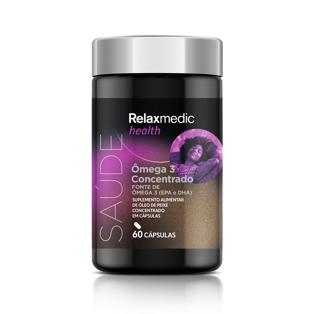 Ômega 3 Relaxmedic: Saúde do Coração e Cérebro