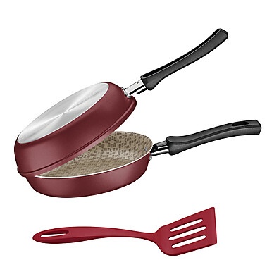 Omeleteira Antiaderente 20cm Tramontina: Kit Perfeito!