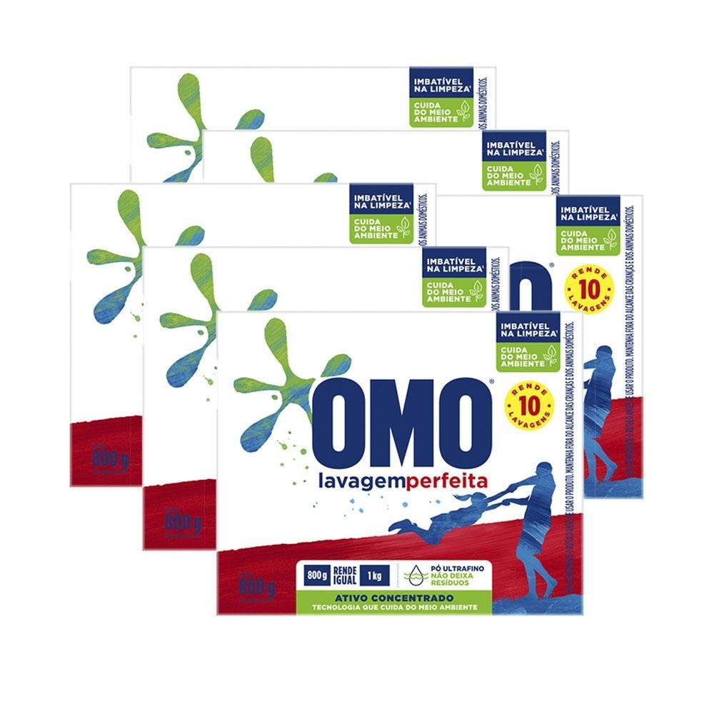 omo-lavagem-perfeita-kit-6-unidades-800g