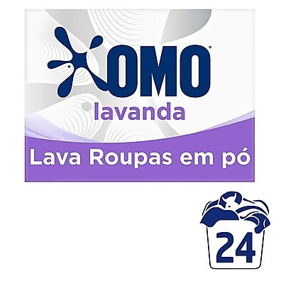 Omo Lavanda 1,6kg: Perfume Duradouro!