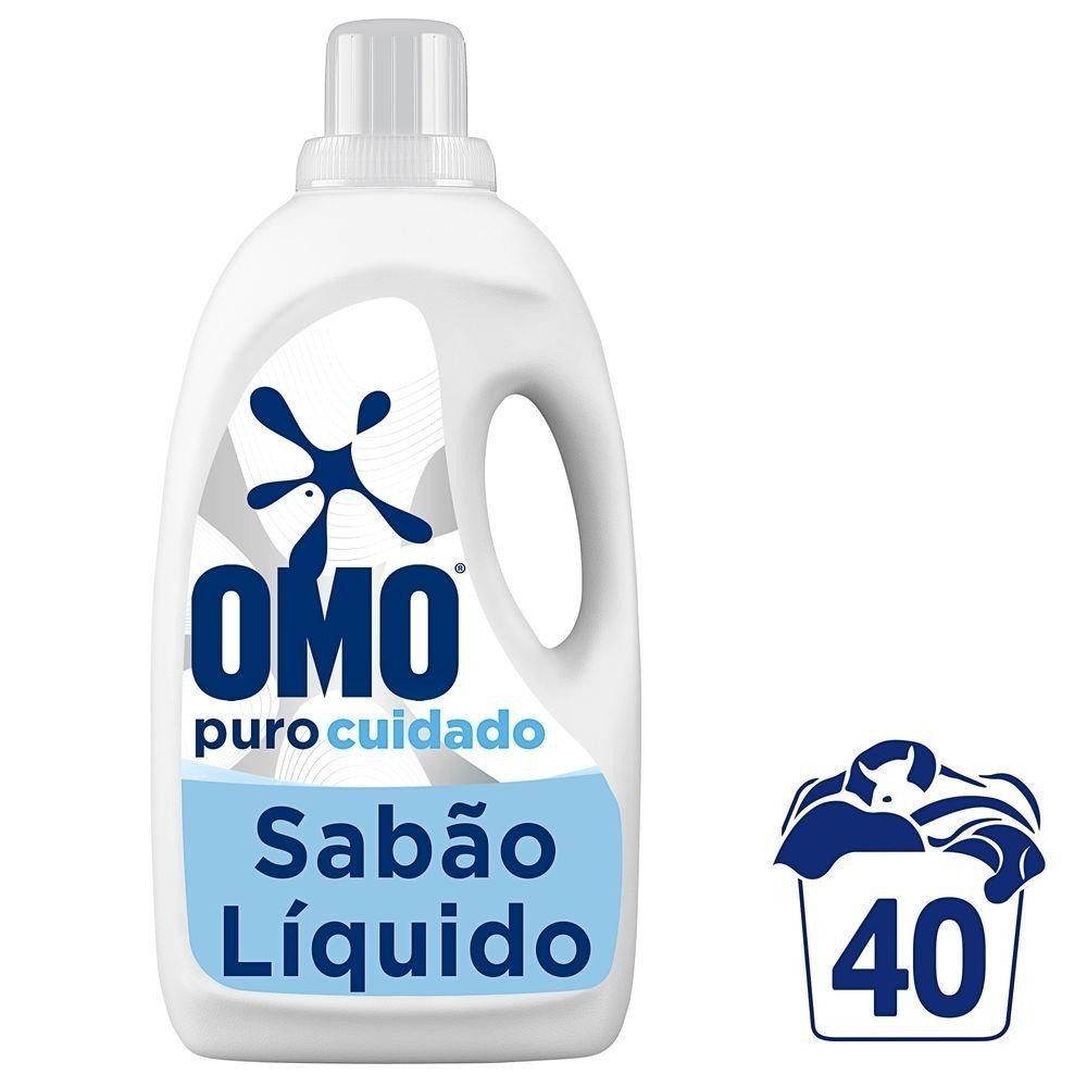 OMO Puro Cuidado 3L: Limpeza Imbatível e Cuidado com a Pele