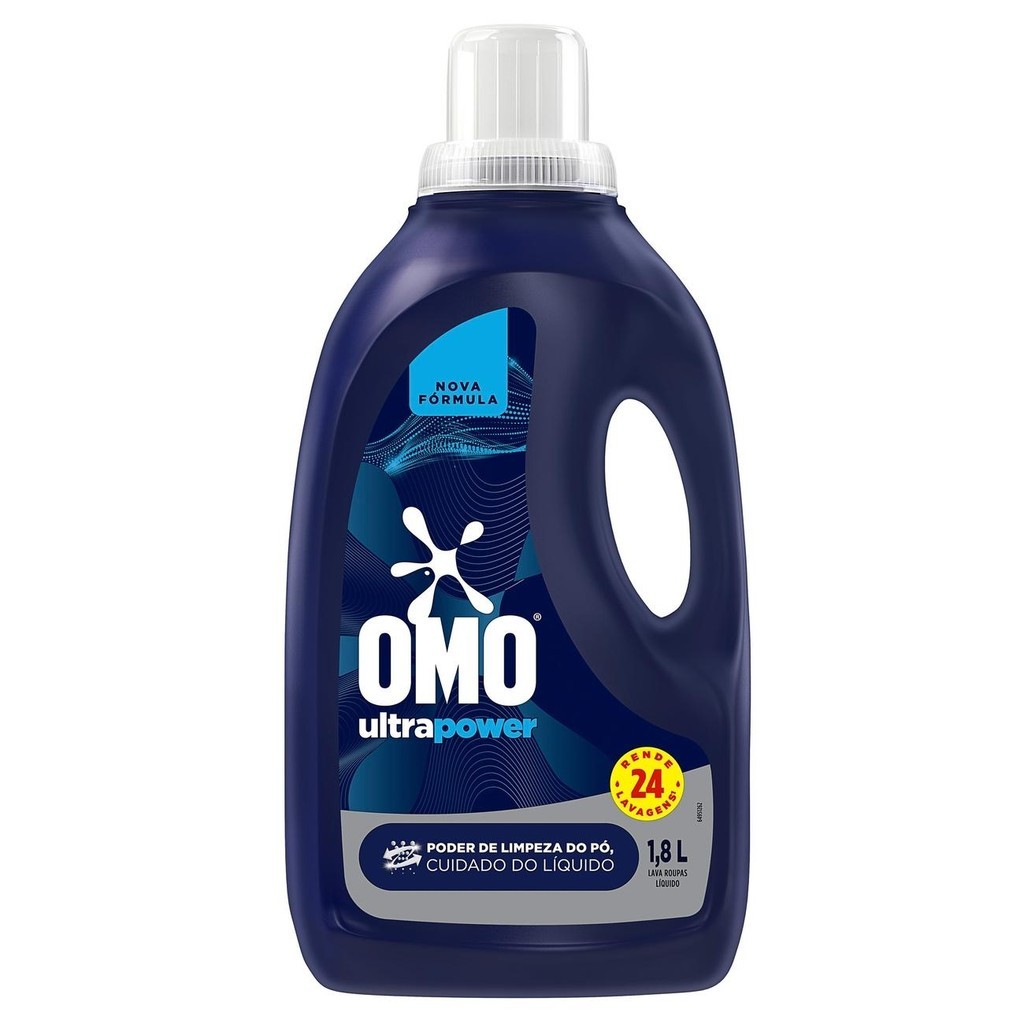 Omo Ultra Power 1,8L: Limpeza Imbatível!