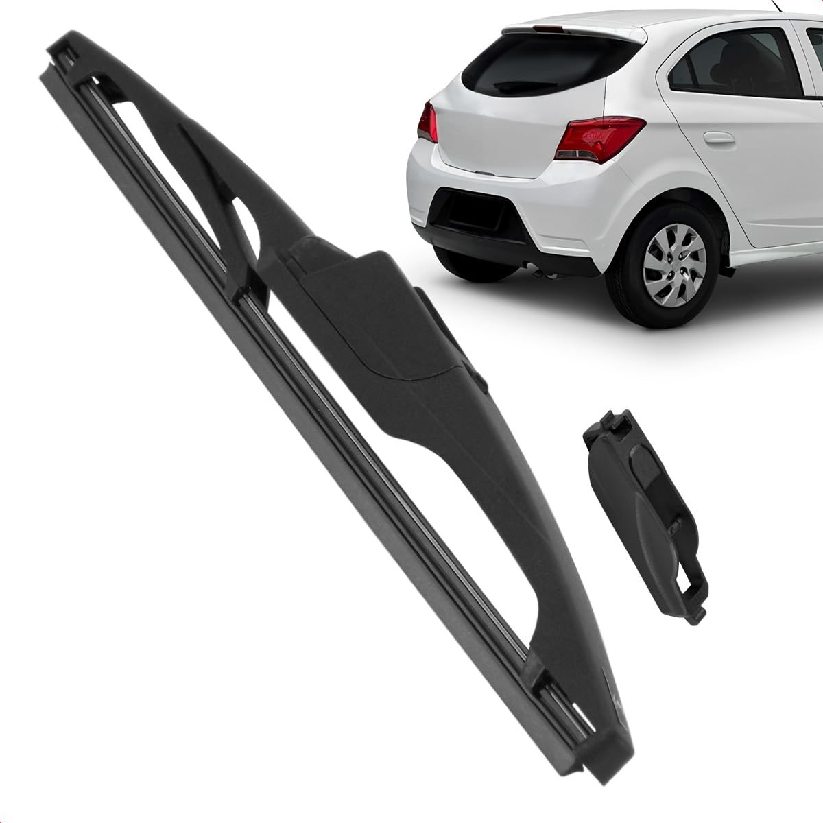 Palheta Limpadora Para-Brisa Traseiro Vigia Carenada 12" Onix Joy Plus 2019-2020 - Silicone Premium
