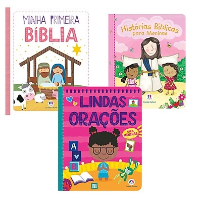 Orações e Histórias Bíblicas: Kit para Meninas