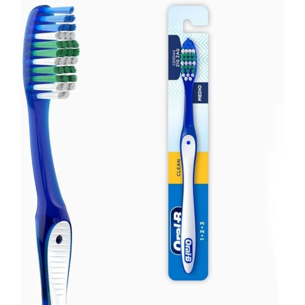 Oral B 1.2.3: Escova Dental para um Sorriso Brilhante