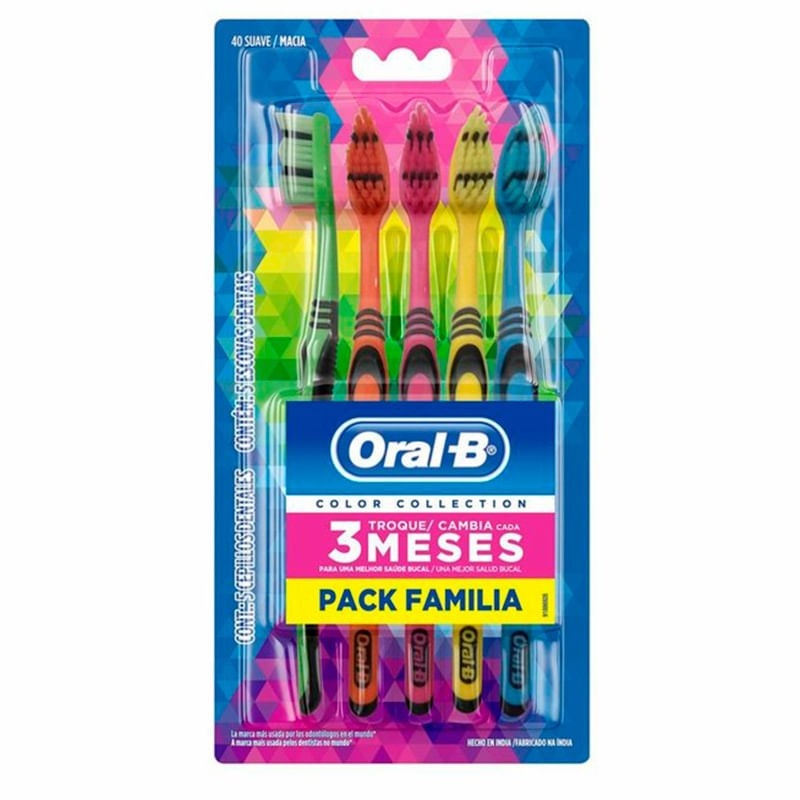 Oral B Color Pack: Escova Dental para uma Boca Saudável