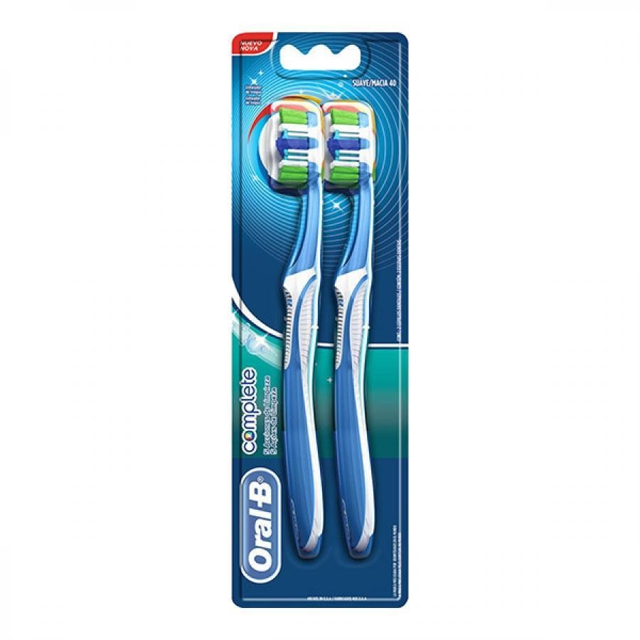 Oral-B Complete 5 Ações: Escova Dental para Limpeza Total