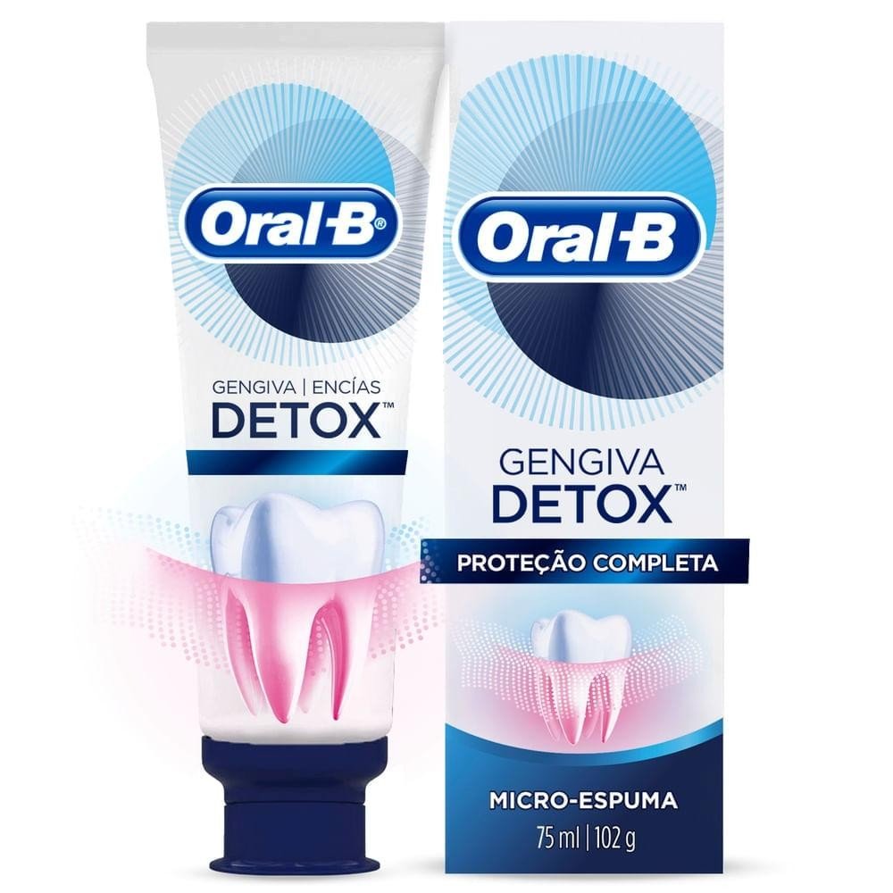 Oral-B Gengiva Detox: Proteção Bucal Completa