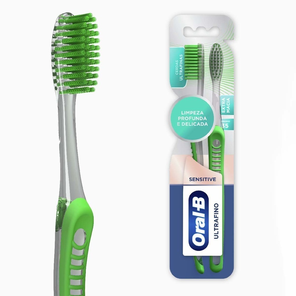 Oral-B Sensitive Ultrafino: Escovação Profunda e Macia