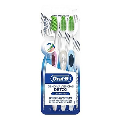 Oral-B Ultrafino Detox: Escova Dental para Gengivas Saudáveis