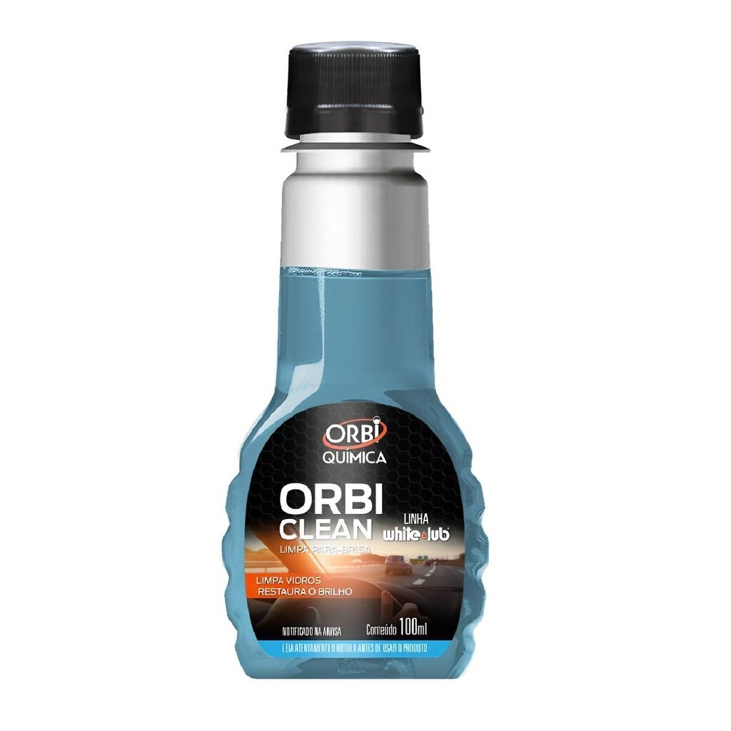 Orbi Clean 100ml: Parabrisa Impecável!