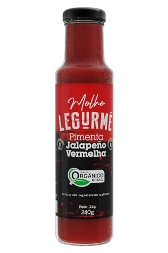 Molho de Pimenta Jalapeño Vermelha Org 240g