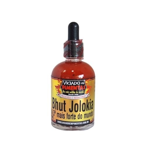 Molho De Pimenta Bhut Jolokia Original Natural Orgânico
