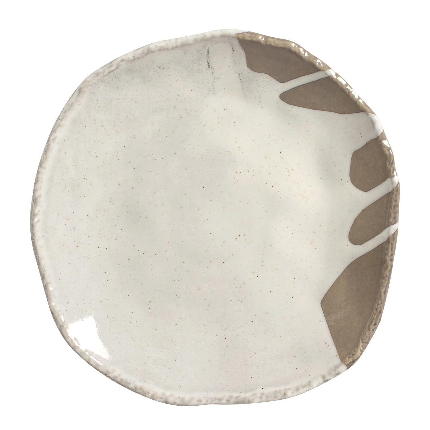 Conjunto com 4 Pratos Rasos Porto Brasil Orgânico Eco Pampa - Seguro e Sustentável