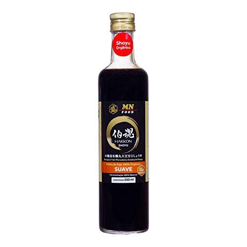Molho Shoyu Orgânico Suave Mn Food 500ml