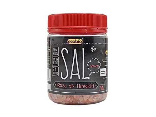 ECOBIO Produto Orgânico Sal Rosa Do Himalaia Grosso Ecobio Produto Orgânico