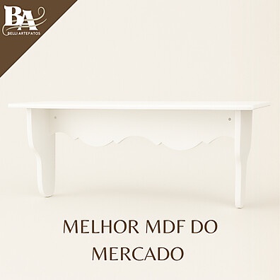 Prateleira Decorativa Branca: Elegância e Organização