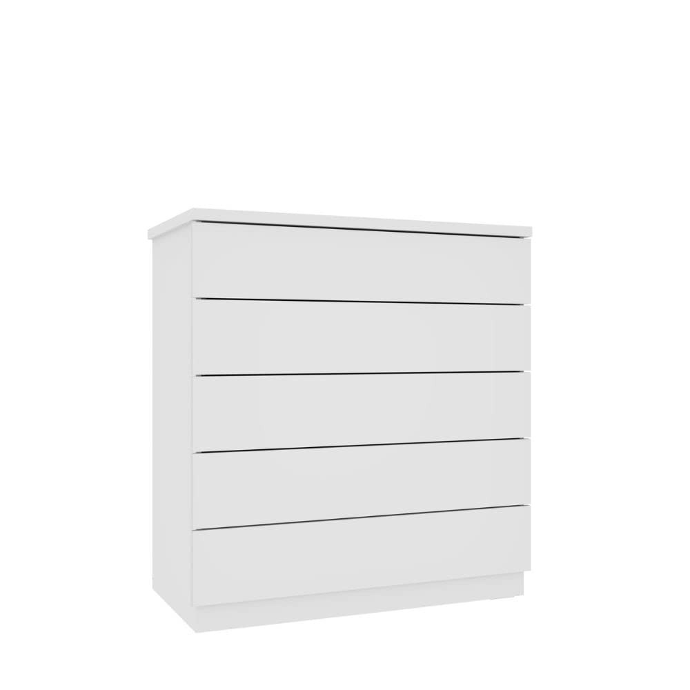 Cômoda 5 Gavetas Premium Tcil Móveis Neve - Organização e Estilo para Seu Ambiente